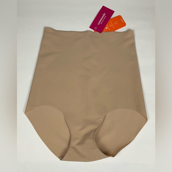 COMMANDO Control Brief True Nude Microfiber Smoothing High Waist Women’s Medium - Picture 1 of 8